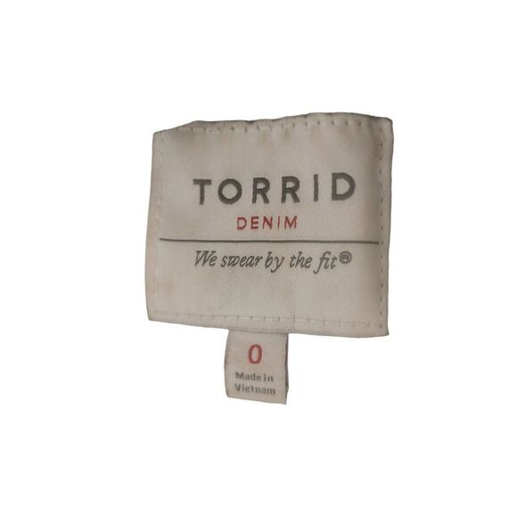 Torrid Sleeveless Denim Button Down Vest Womens Size 0 XL Blue - Picture 5 of 8
